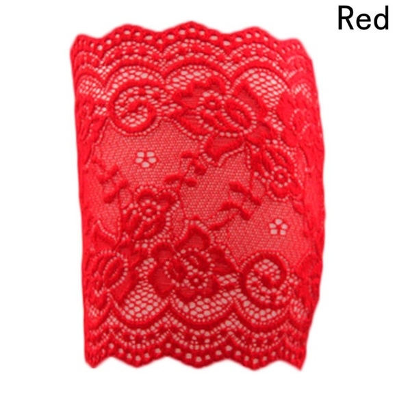 womens or girls lace boot cuff topper trim - Picture 2 of 4